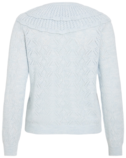 Vila - VILashi Detail Knit Cardigan - Skyway